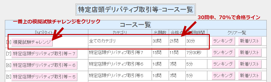 外務員試験模擬試験イメージ画像